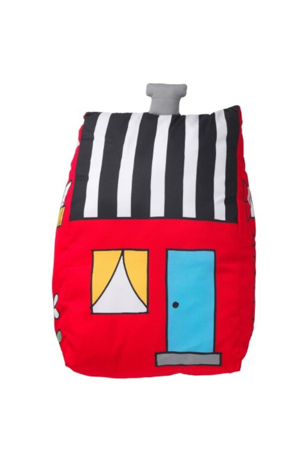 وسادة IKEA HEMMAHOS حمراء، 30×50 سم