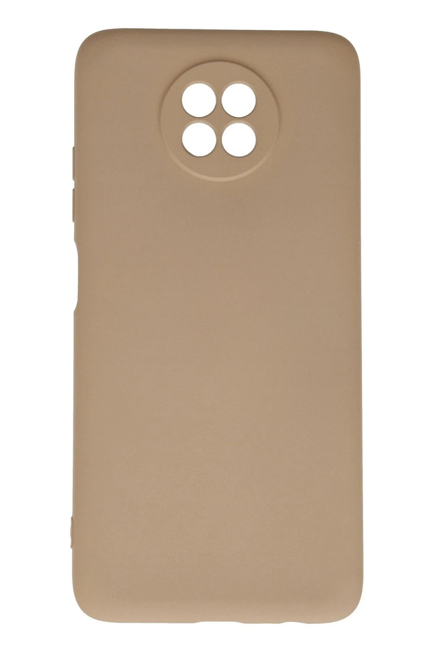 Aconcept Redmi Note 9 5g Case Nano Velvet Silicone (12127) - Beige