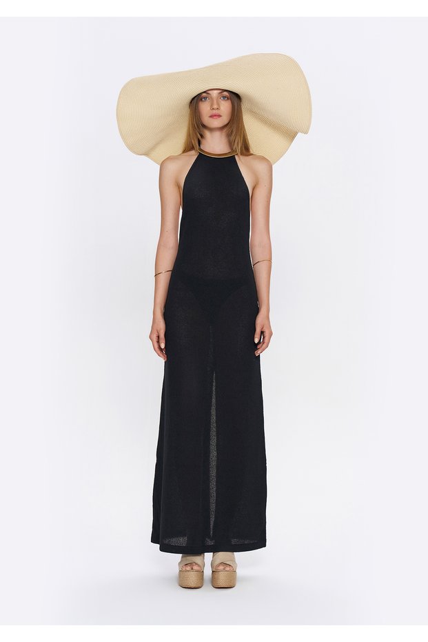 Halter Neck Knitwear Dress