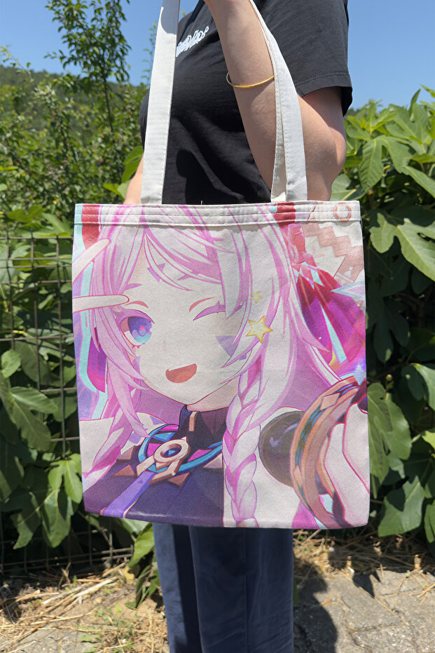 Citlali Genshin Impact V2 Double Sided Canvas Print Tote Bag Anime Bag