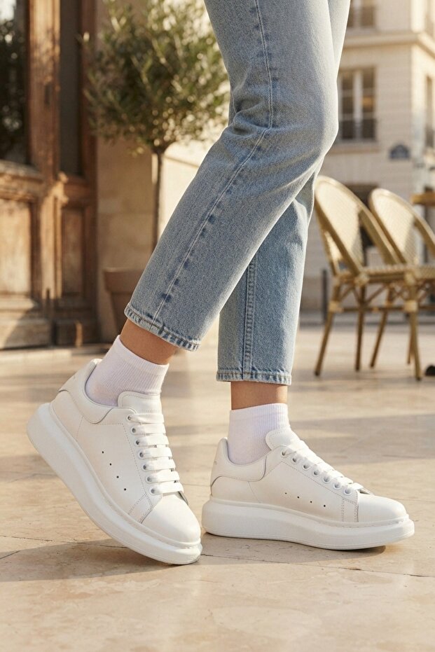 White Casual Sneaker Unisex Sports Shoes