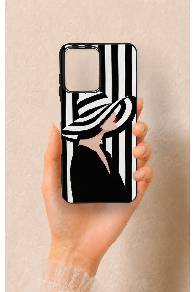 Casper Via M40 Compatible Madam Marica Patterned Silicone Case