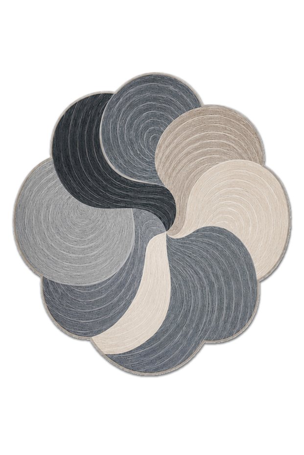 Sdt Traditional Patterned Modern Woven Base Decorative Carpetdtamor2971