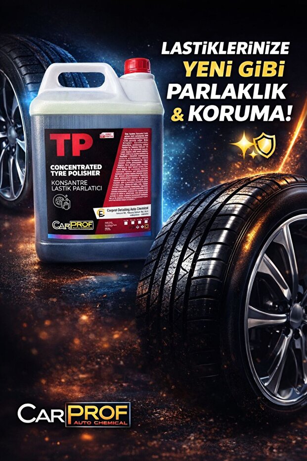 LASTİK PARLATICI KONSANTRE 5LT