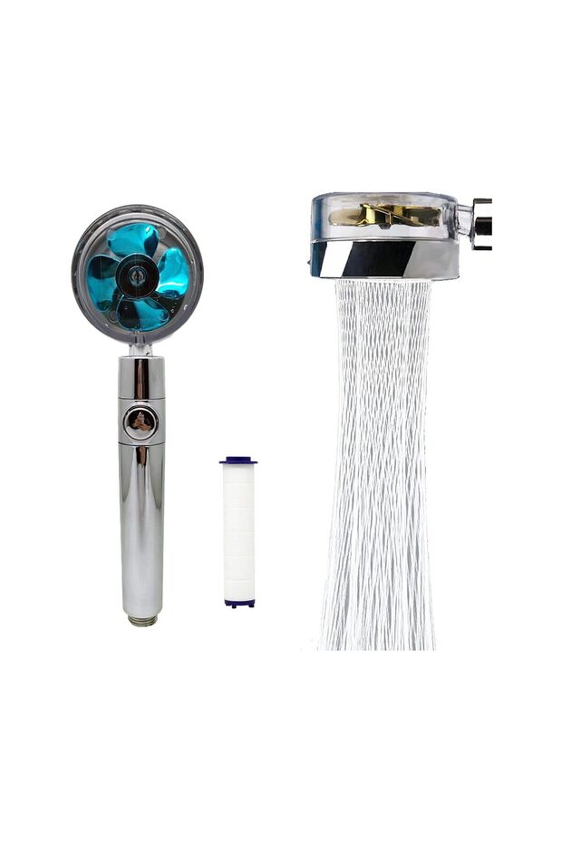 High Pressure Water Saving ShowerL¬with filter and pause switchL¬ Easy Install