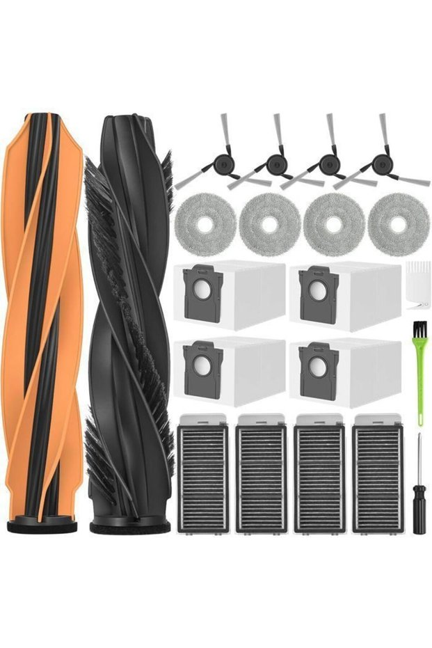 L40s Pro Ultra Accessories for Dreame X50 Ultra / L40s Pro Ultra / L50 Pro Ultra Replacement Parts X50 2 Main Brush 4