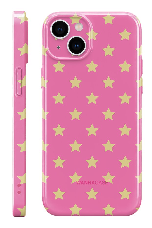 iPhone 15 Plus Sweet Star Essential Slim Full Covering Glossy Print Hard Phone Case with Camera Protection
