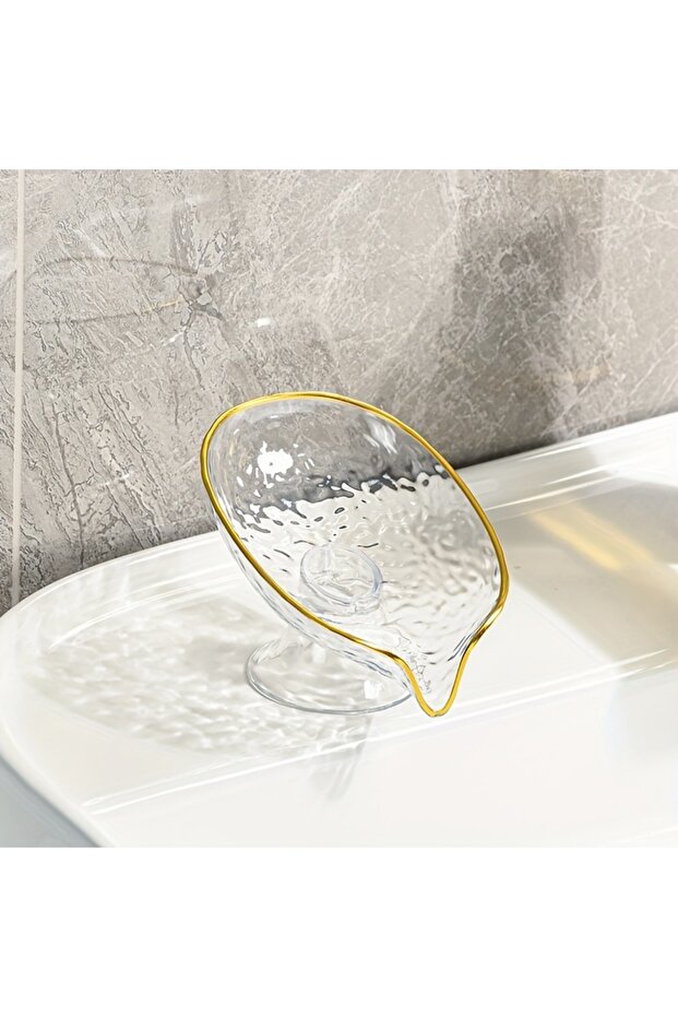 1-piece oval soap holder with drain, soap dish bathroom accessory, soap bowl for bathroom soap container, countertop storage and organization.