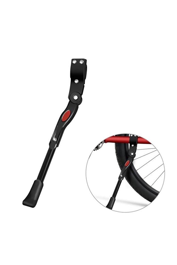 Aluminum alloy bicycle side bracket