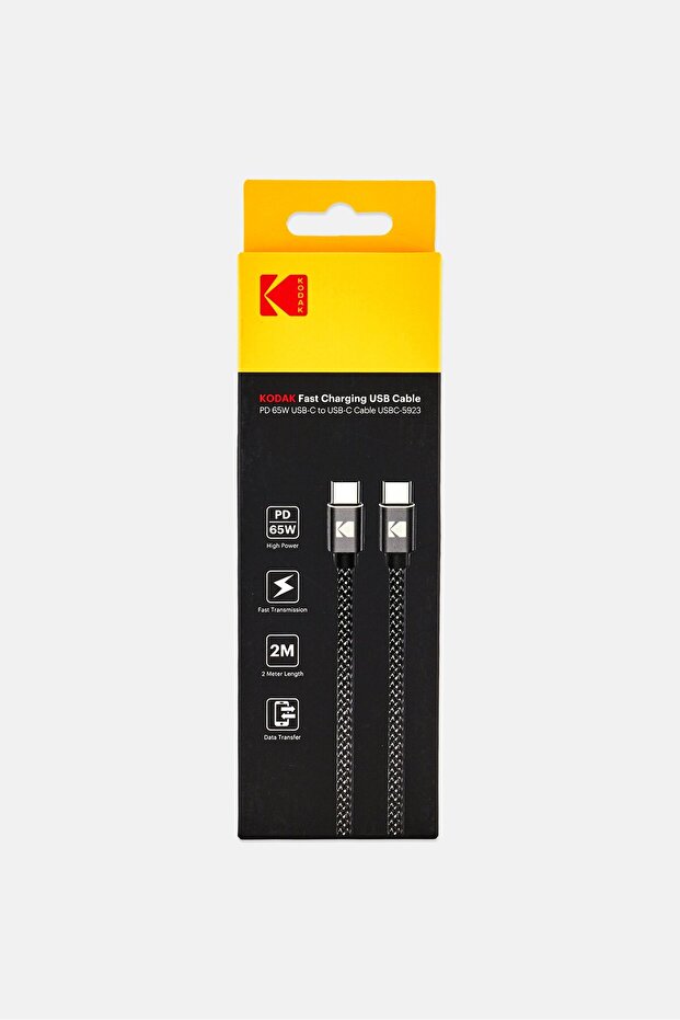 Fast Charging USB To Lightning Cable, Black