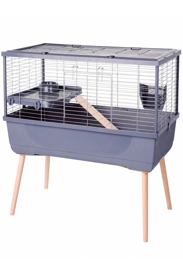 Neolife 100 Rabbit Cage Grey