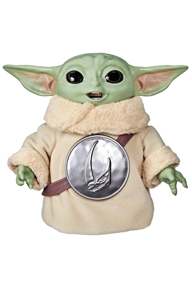 Star Wars The Mandalorian and Grogu: Snackin Grogu Interactive Action Figure