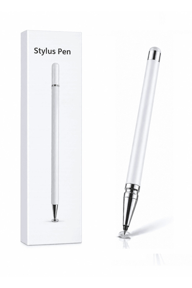 Redmi k50 gaming compatible touch stylus pen - disc tip, high-precision white tablet phone drawing pen