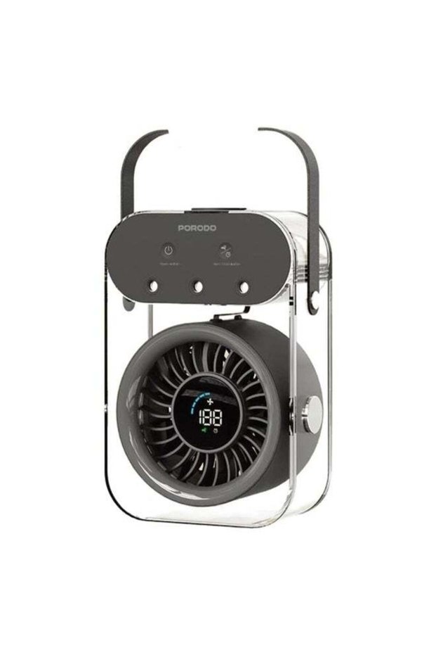 Lifestyle Chillo Aqua Portable Mist Fan with 500mL Water Tank, Black