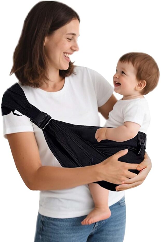 حمالة كتف للأطفال الأولاد والبنات حديثي الولادة إلى الأطفال الصغار مصممة لأساسيات السلامة غير قابلة