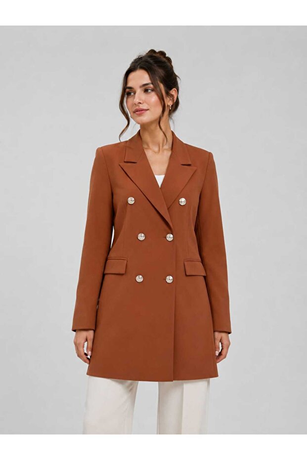 Uzun Blazer Ceket