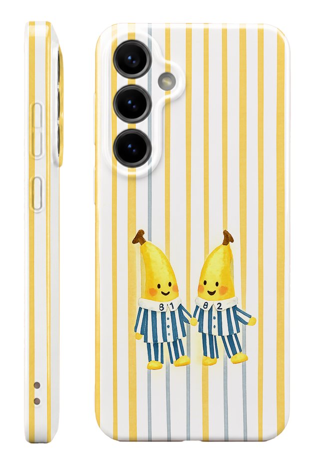 Samsung S25 Fe | Banana Protect Slim Glossy Full Cover Phone Case with Camera Protection