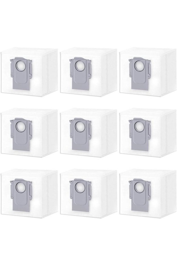 Includes 9 vacuum cleaner bags, compatible with Roborock S8+, S8 Pro Ultra, S7 Pro Ultra, S7 Max Ultra, S7 Max Ultra, Q8 Max+, Q7+, Q7 Max+, Q5+, and