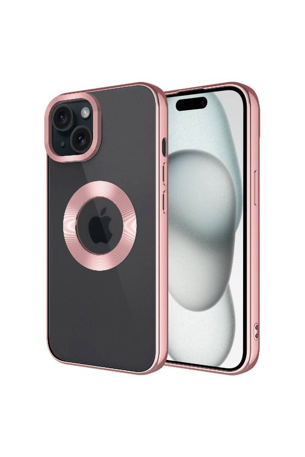 iPhone 15 Case with Camera Lens Protection, Logo Displaying, Slim and Lightweight
