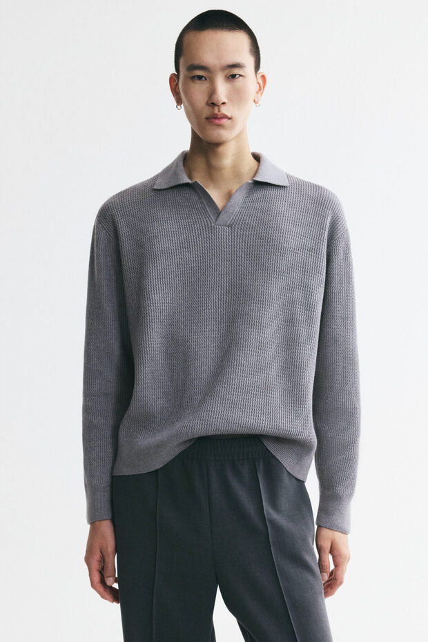 Triko Polo Üst Relaxed Fit