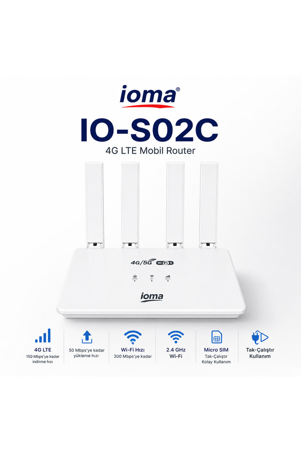 4G Lte Kablosuz Modem