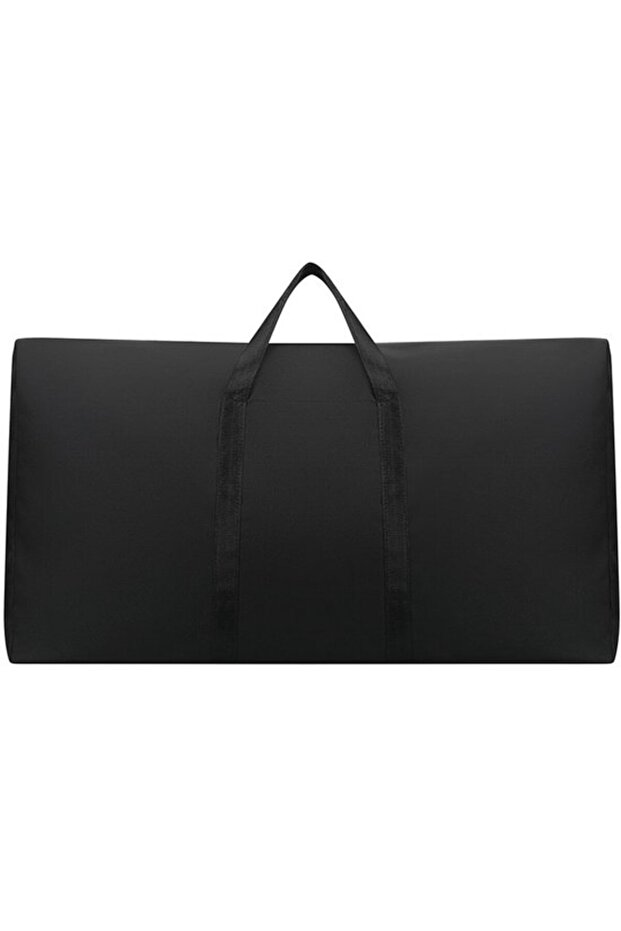 Garden mat cover - storage bag Moisture-proof zipper Rectangular 100x48x25 cm Black suitable for furniture