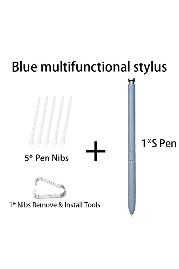 Blue For Samsung Galaxy S25 Ultra Stylus Pen,Replacement S Pen Gift 5 Nibs,Screen Stylus,Fit SM-S938