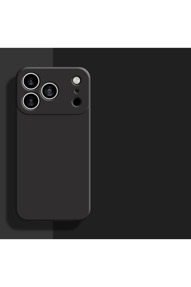 iPhone17 black Liquid Silicone Phone Case for iPhone 17 Pro Max 17 Air 16 15 14 Plus 13 12 mini 11
