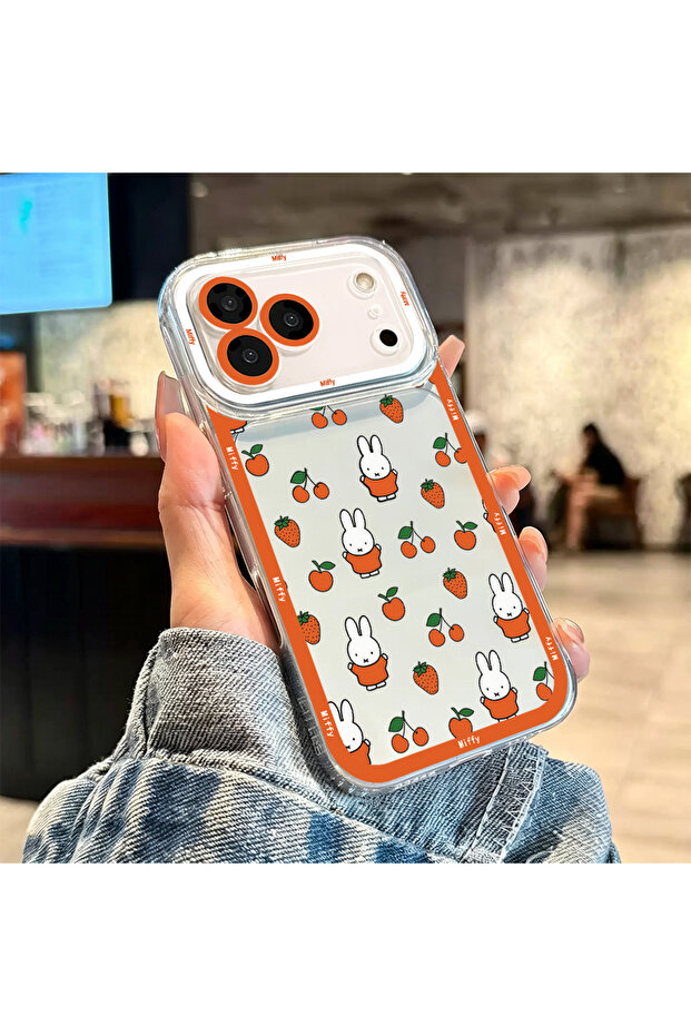 iPhone17 Pro z2 M-Miffy Phone Case For iPhone 11 12 13 14 15 16 17 Plus Pro Max Transparent Shell