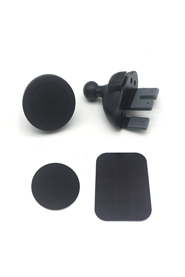 black Magnetic Holder Car CD Slot Air Vent Mount Stand Cell Phone Bracket Universal Adjustable Mobil
