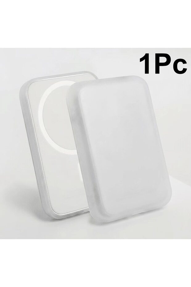 1Pc 3/2/1Pc Magnetic Power Bank Protective Case - Tpu Anti-Drop Protective Cover, Compatible with Ma