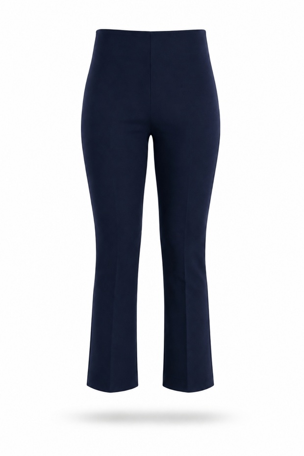 Navy Blue Mini Flare Pants 438