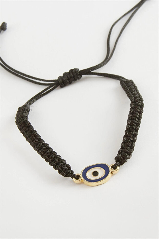Evil Eye Macrame Braided Bracelet