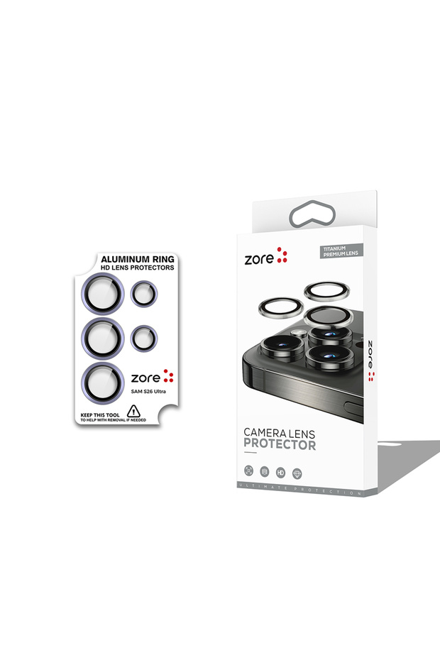 Galaxy S26 Ultra Camera Lens Protector Sapphire Non-Distorting Image Quality Anti-Glare Premium Omsy