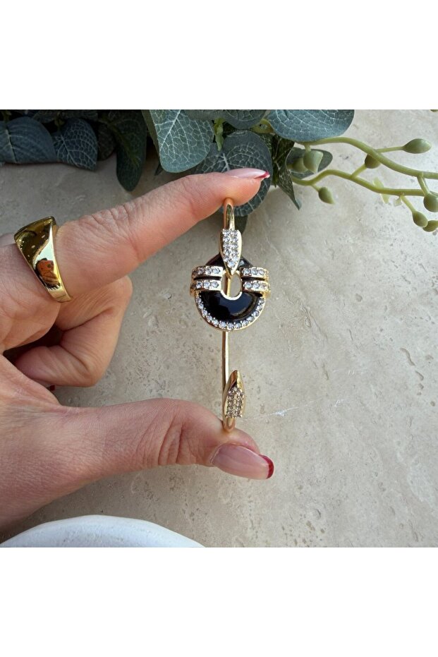 Round Model Stone Clamp (Black)
