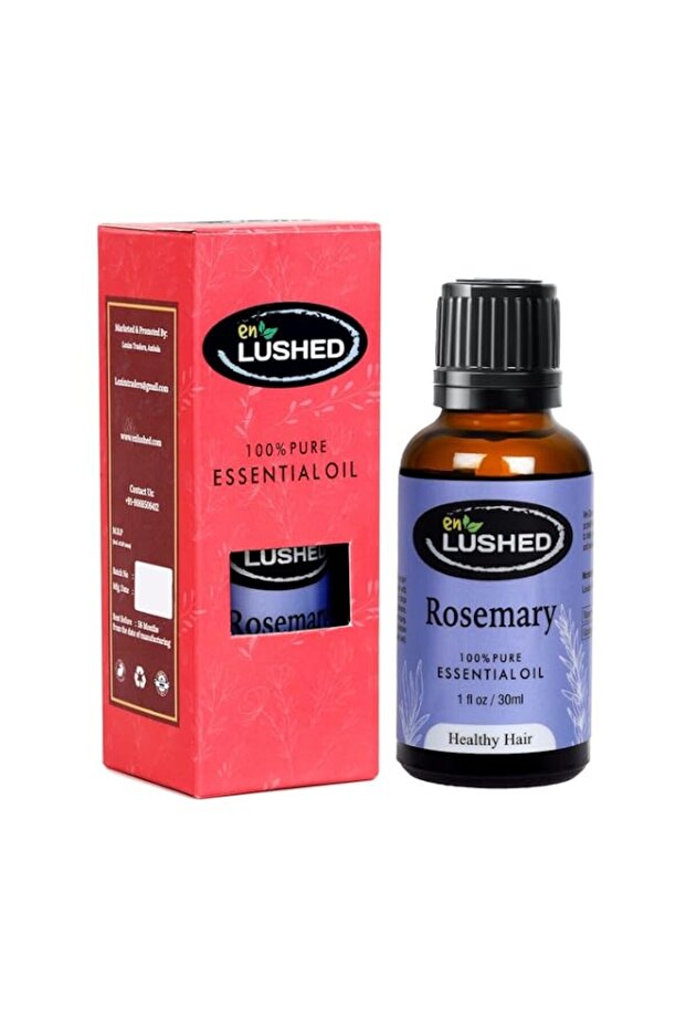 ENLUSHED Pure Rosemary Herbal Essential Oil