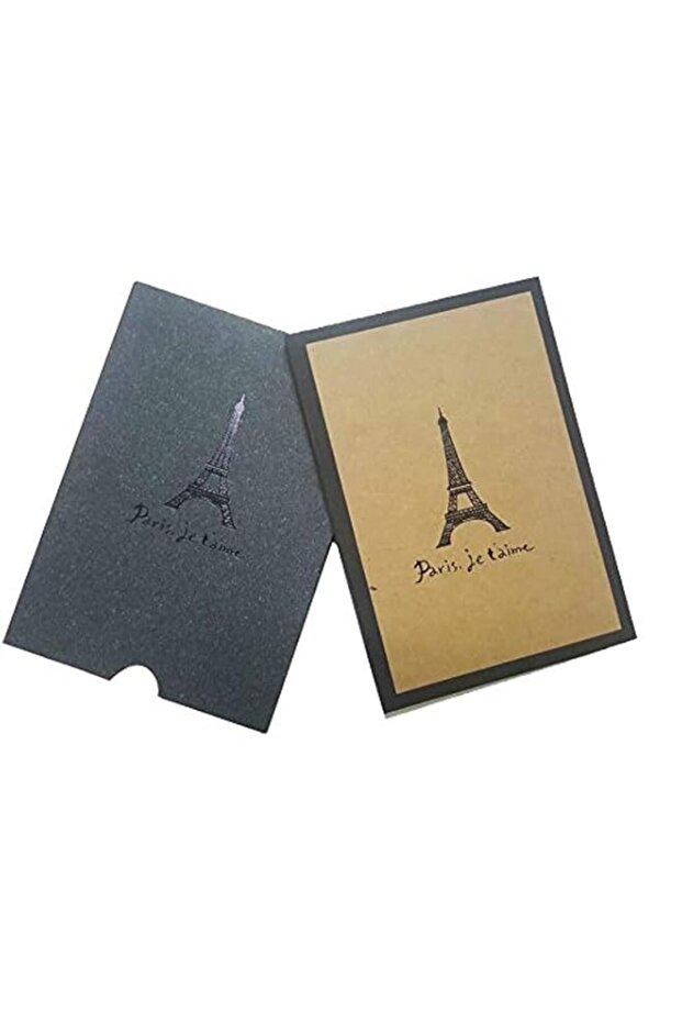 Paris Eiffel Tower Creative Self-adhesive Photo A5 Album - Grey