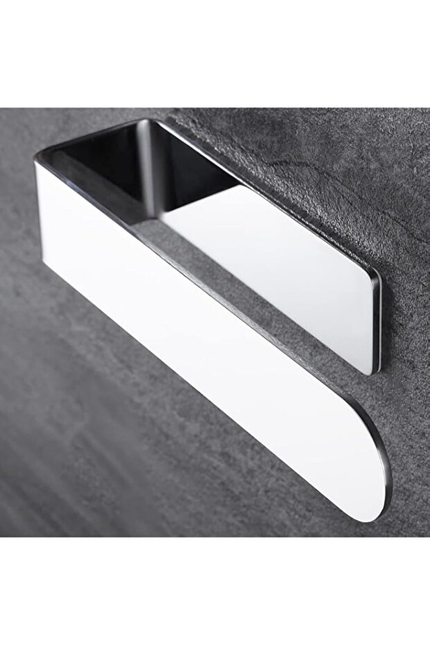 Stainless Steel Hand Towel Holder, SUS 304 Polished Ring, Wall Mount, for Bathroom and Kitchen
