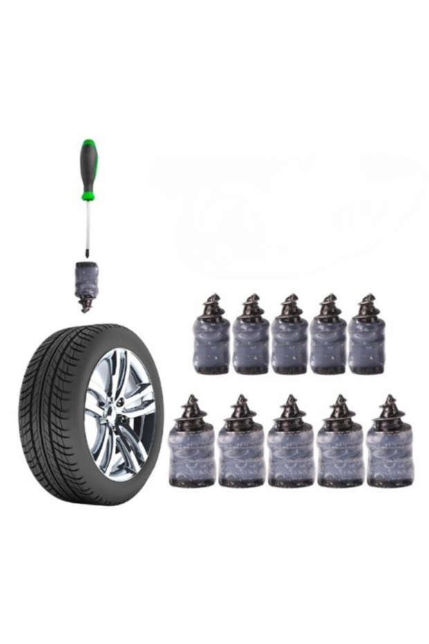 Tire Repair Kit Rubber Screw Set