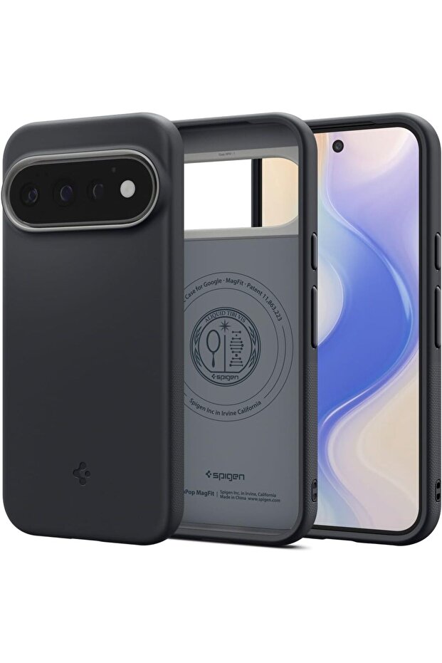 Nano Pop MagFit for Google Pixel 11 PRO case [Pixelsnap & MagSafe compatible] Military Grade cover - Black Sesame