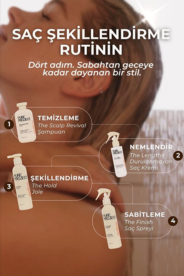 Esnek Tutuşlu Saç Jölesi 200 ml | Sertleşmeyen Formül & Yeniden Şekillendirme - 8