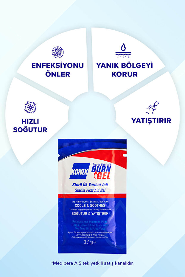 3.5 g Burn Gel X 10 - Sterile First Aid - 2