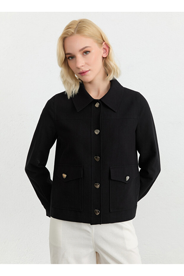 Siyah Kadın Ceket 26YSL1591