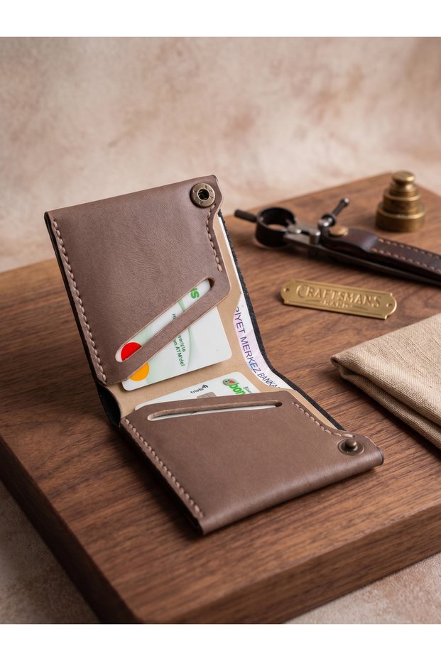 Father's Day Gift Italian Design Men's Genuine Leather Wallet