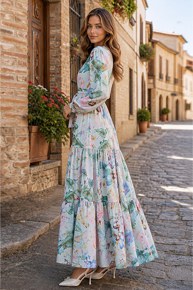 Rochie hijab cu model Çağla 527 - 4