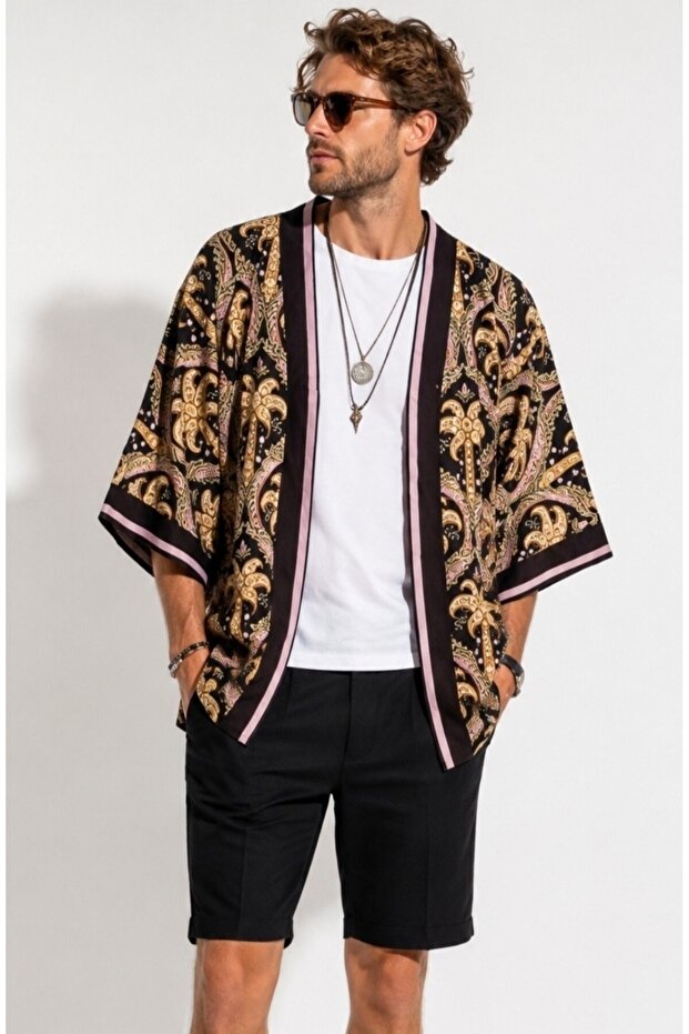 Bohem Erkek Kimono