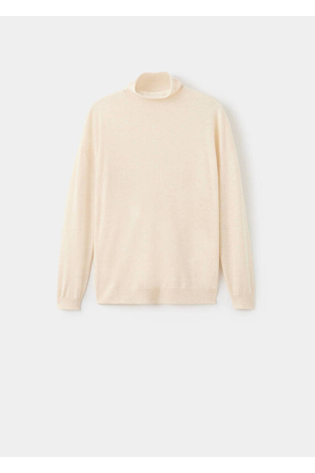 Stand Collar Sweater - 3