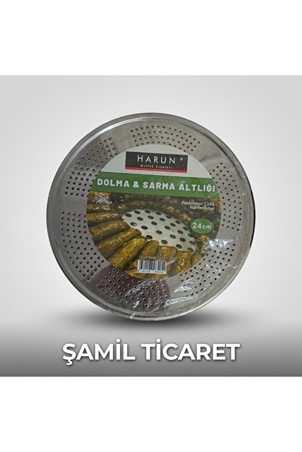 Dolma Sarma Altlığı, Paslanmaz Çelik, 24cm.