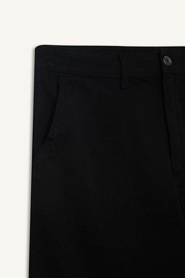 %100 Pamuk Regular Fit Bermuda Şort E1231AX25SM - 7
