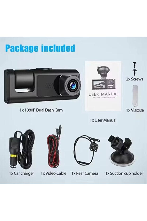 Cameră de bord multifuncțională Full HD - 6